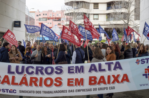 Trabalhadores da CGD.