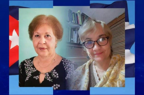 Alina Bárbara López e Jenny Pantoja