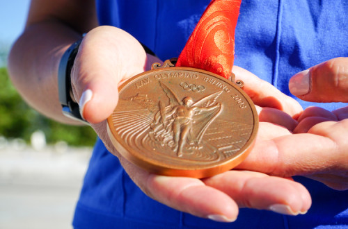 Medalha dos Jogos Olímpicos de Pequim.