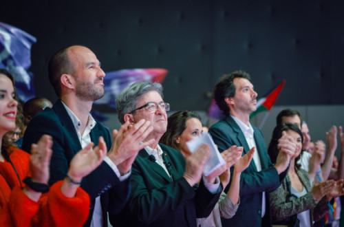 Manuel Bompard e Jean-Luc Mélenchon
