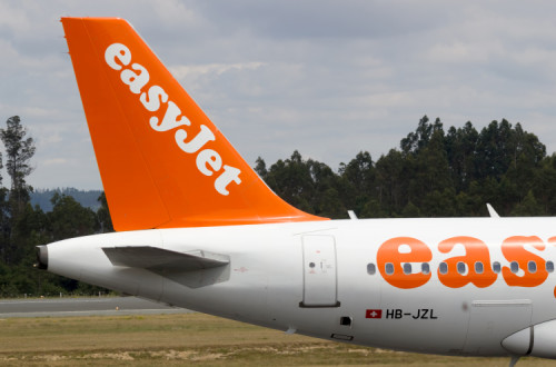 Avião da easyJet.