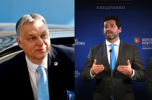 Viktor Orbán e André Ventura