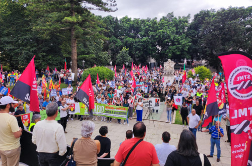 Manifestação do STAL