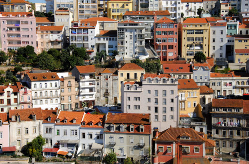 Fachadas em Coimbra