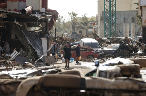 Cheias em Valência.