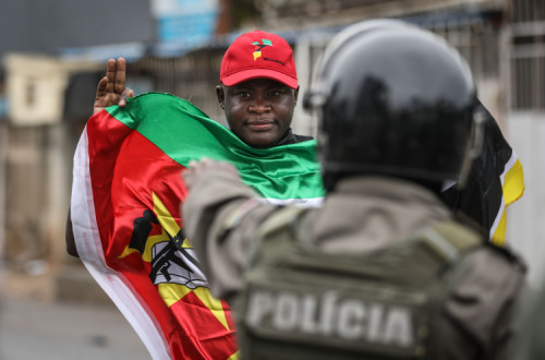 Protestos em Moçambique