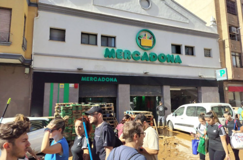 Mercadona em Valência.
