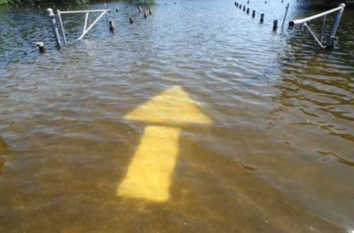 Cheias. Imagem da APA.