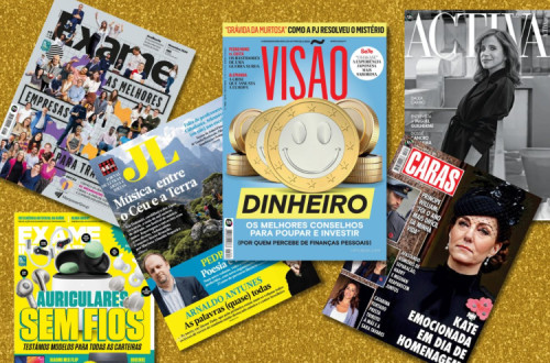 Capas das revistas da Trust in News