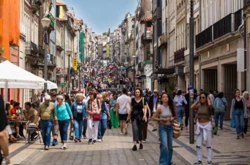 Rua de Santa Catarina, Porto.