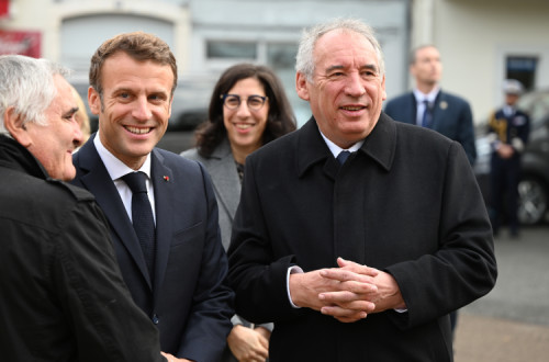 Bayrou e Macron