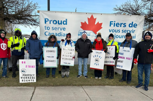 Greve dos correios no Canadá