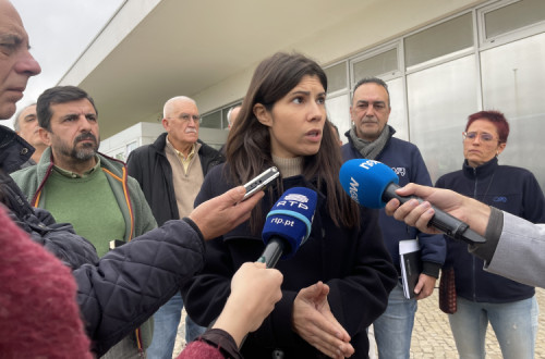 Mariana Mortágua na Autoeuropa