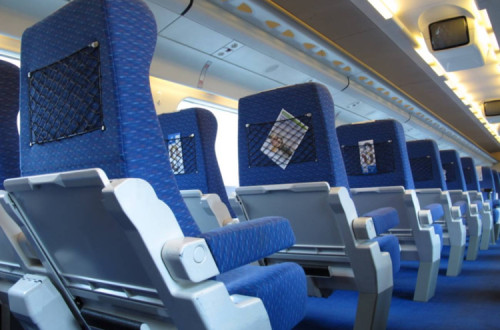 interior do comboio da CP