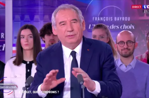 François Bayrou na LCI
