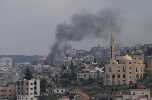 Ataque israelita a Jenin.