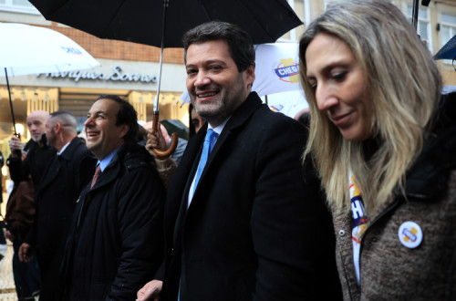 André Ventura e Cristina Rodrigues.