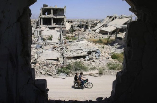 Síria. Foto do Observatório Sírio dos Direitos Humanos.