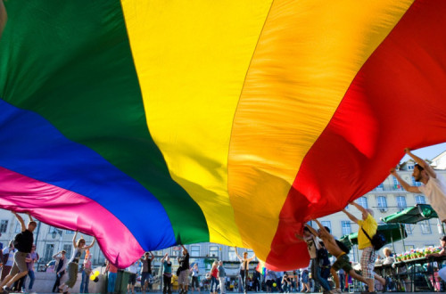 bandeira arco-íris