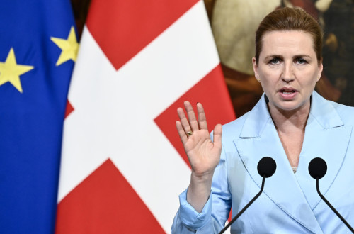 Mette Frederiksen, primeira-ministra dinamarquesa.