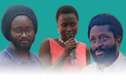 Ativistas detidos pela polícia da Guiné-Bissau. Imagem de Frente Popular.