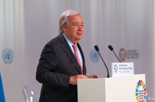 António Guterres na Cimeira dos Oceanos Nice 2025