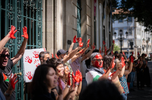 Concentração em Viseu