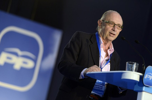Cristóbal Montoro na escola de Verão do PP