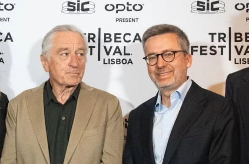 Robert De Niro e Carlos Moedas