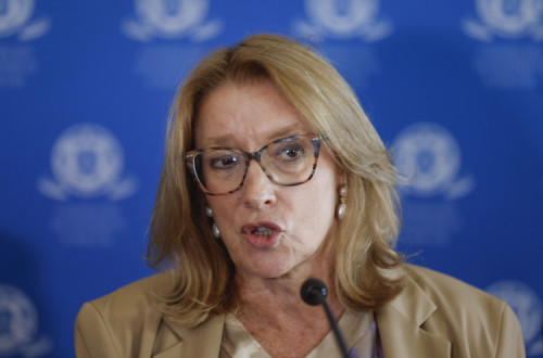 Maria do Rosário Palma Ramalho, ministra do Trabalho, à saída da concertação social.