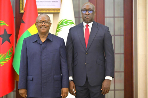 Sissoco Embaló e Braima Camará