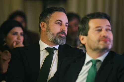 Santiago Abascal e André Ventura
