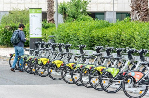Bicicletas da rede GIRA