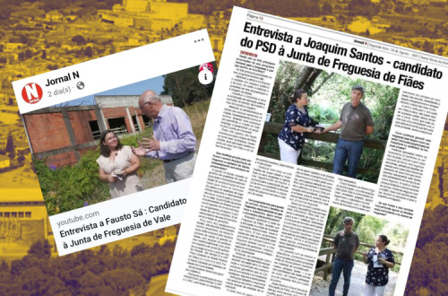 Duas "entrevistas" de candaitdtos do PSD ao Jornal N