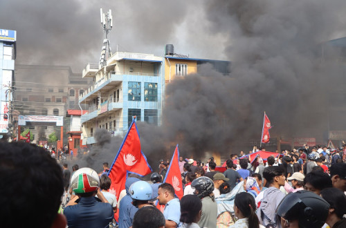 Protestos em Bharatpur