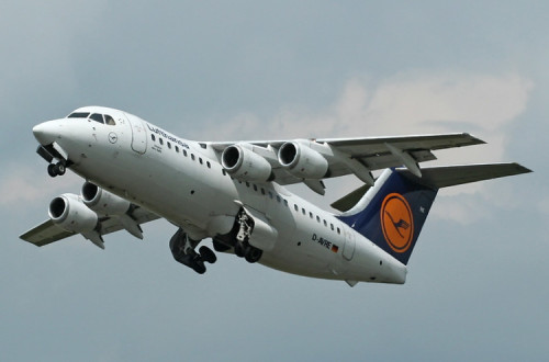 Avião da Lufthansa.
