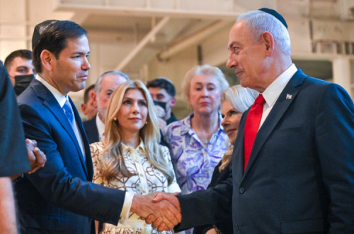 Marco Rubio e Benjamin Netanyahu