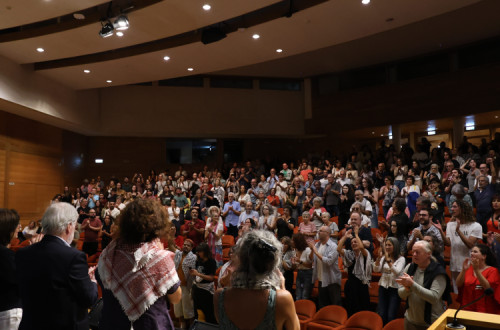Sessão pública pela Palestina no ISCTE.