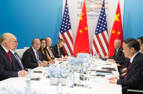 Reunião entre Xi e Trump no G20.