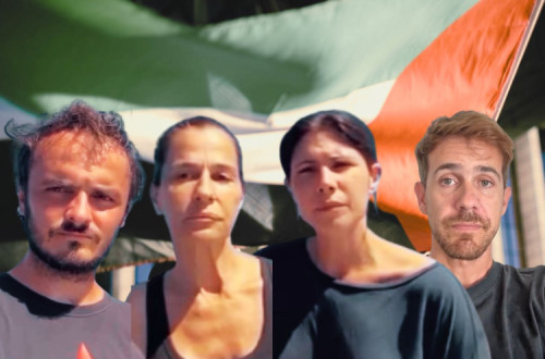 Miguel Duarte, Sofia Aparício, Mariana Mortágua e Diogo Chaves.