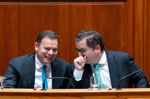 Luís Monteegro e Miranda Sarmento