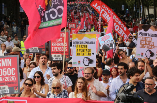 Jornada Nacional de Luta contra o pacote laboral a 20 de Setembro de 2025 
