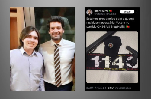 Bruno Silva e André Ventura