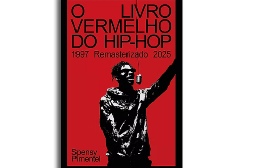 Capa do livro "O livro vermelho do Hip-Hop".