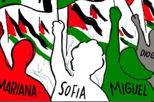 ativistas portugueses da flotilha regressam.