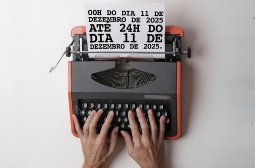 máquina de escrever