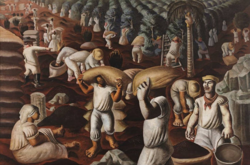 Café (1934), do pintor brasileiro Cândido Portinari
