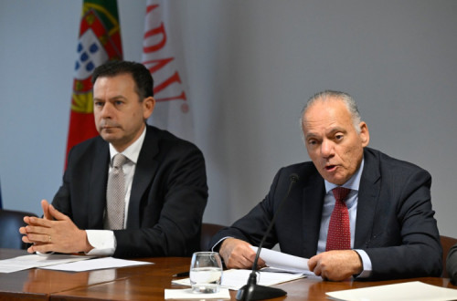 Luís Montenegro e Amadeu Guerra