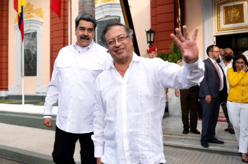 Nicolás Mduro e Gusatavo Petro