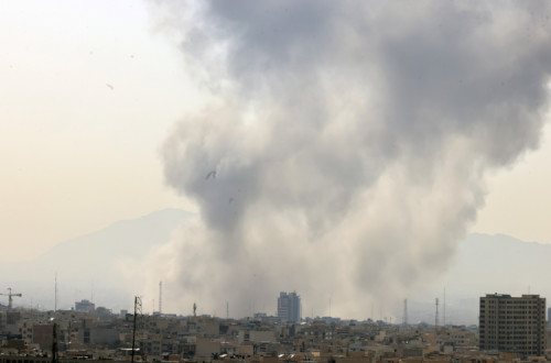 Bombardeamentos tiveram vários alvos em Teerão
